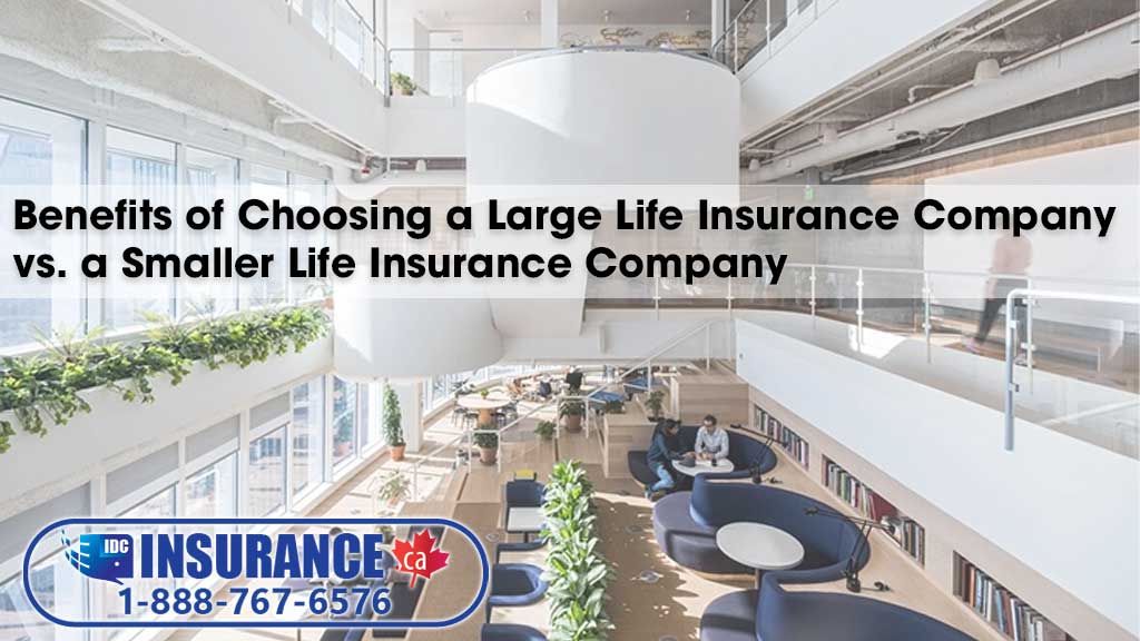 Benefits of Choosing a Large Life Insurance Company vs. a Smaller Life Insurance Company